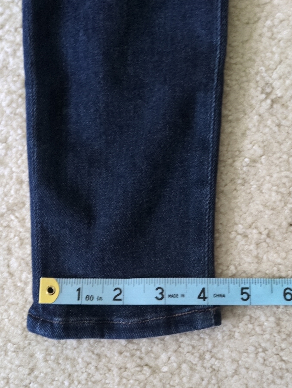 Citizens Of Humanity Womans Skinny Dark Blue Jeans - Picture 10 of 12